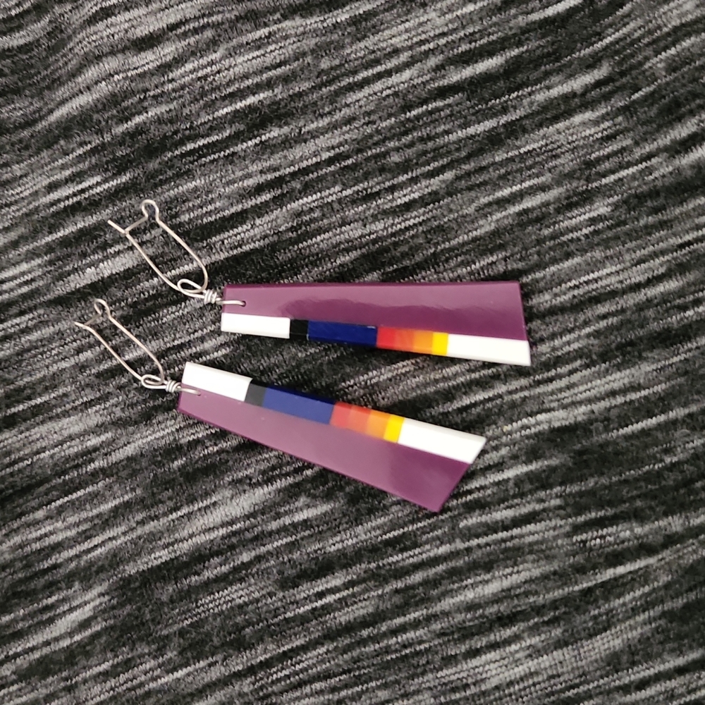 Native american style earrings